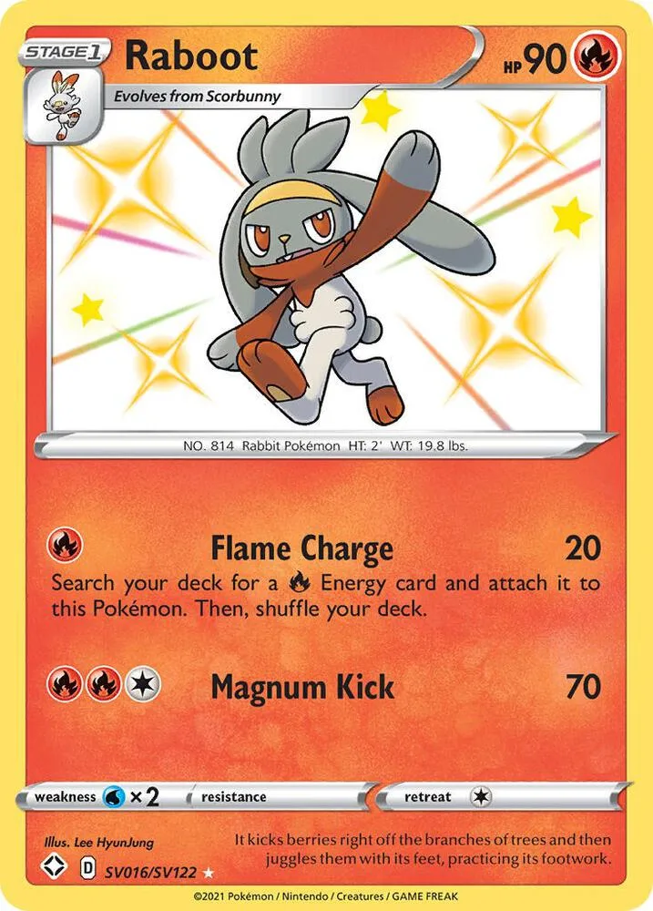 Raboot card front