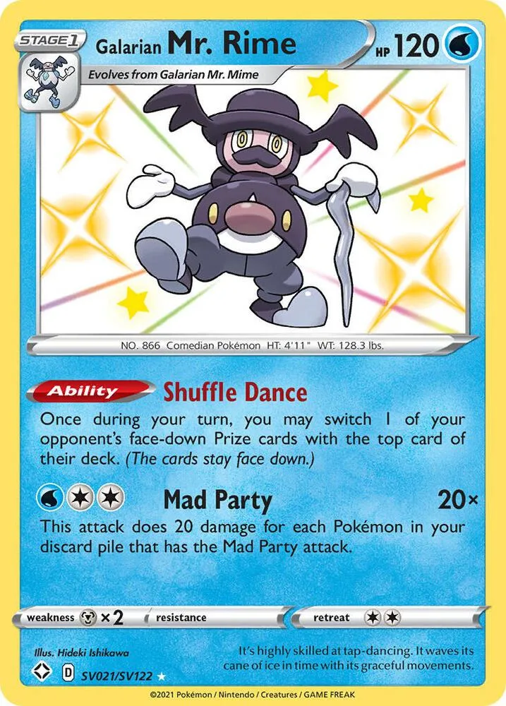 Galarian Mr. Rime card front