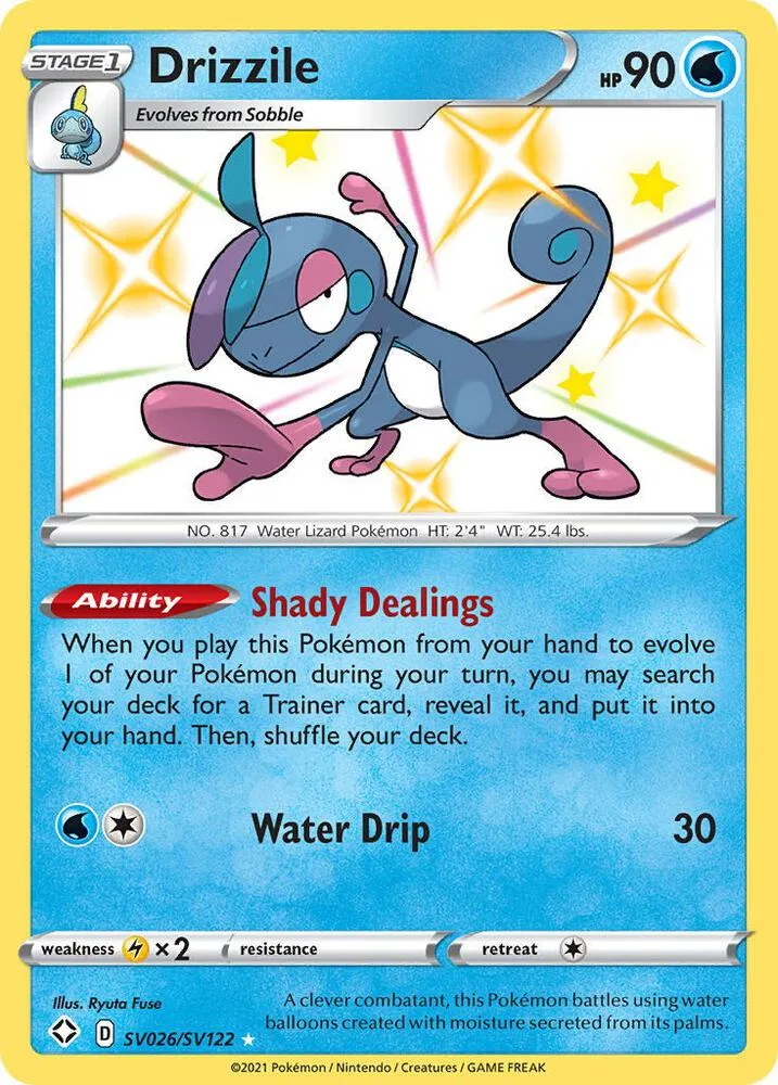 Drizzile card front