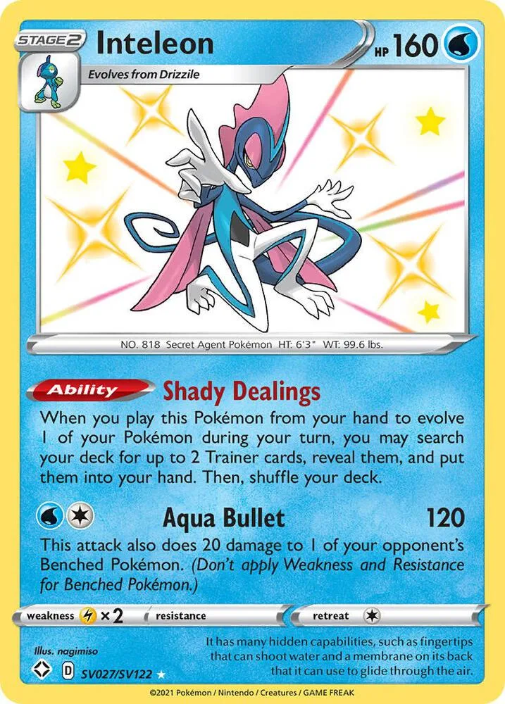 Inteleon card front
