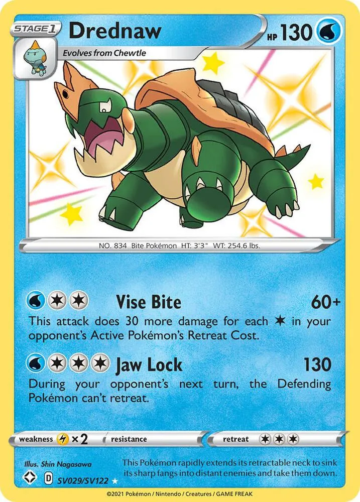 Drednaw card front