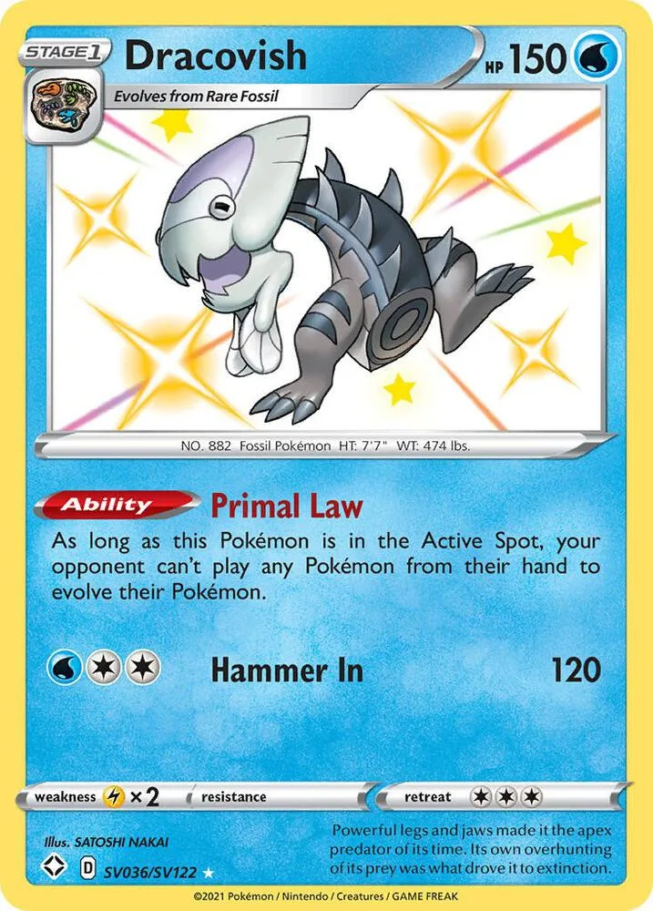 Dracovish card front