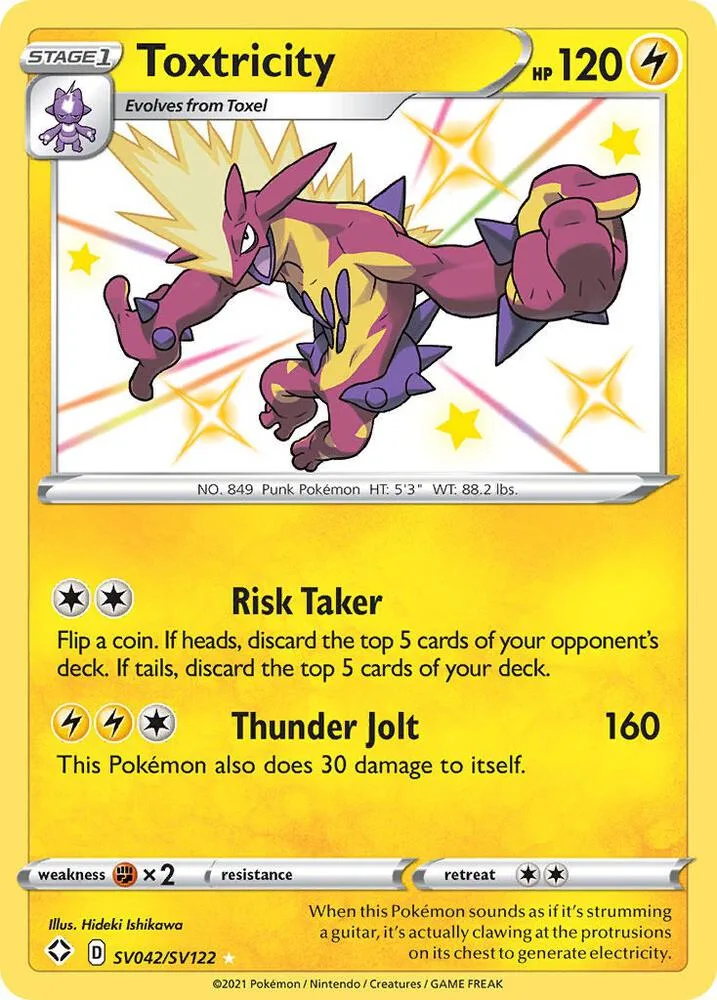 Toxtricity card front