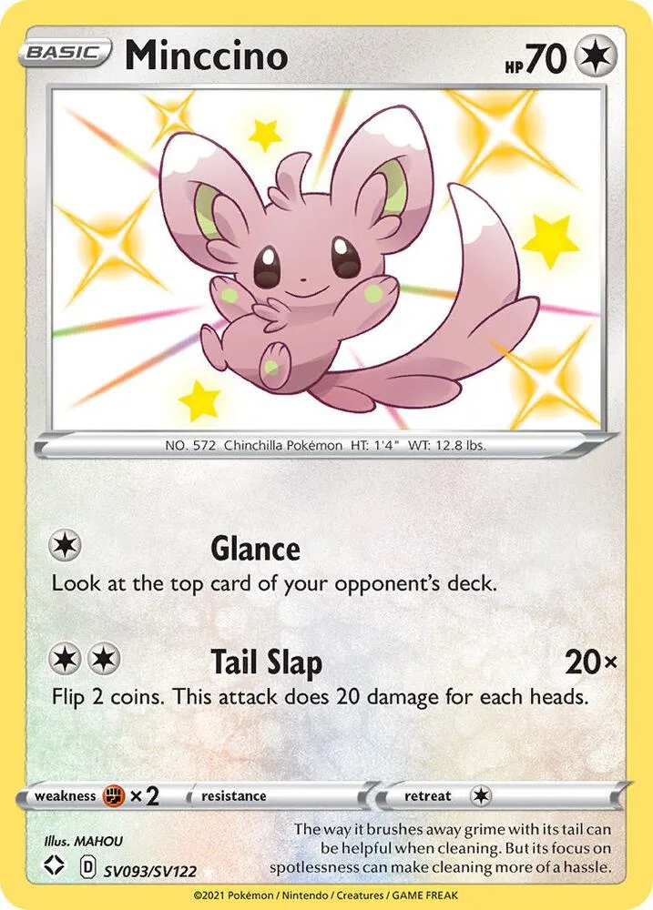 Minccino Holofoil card