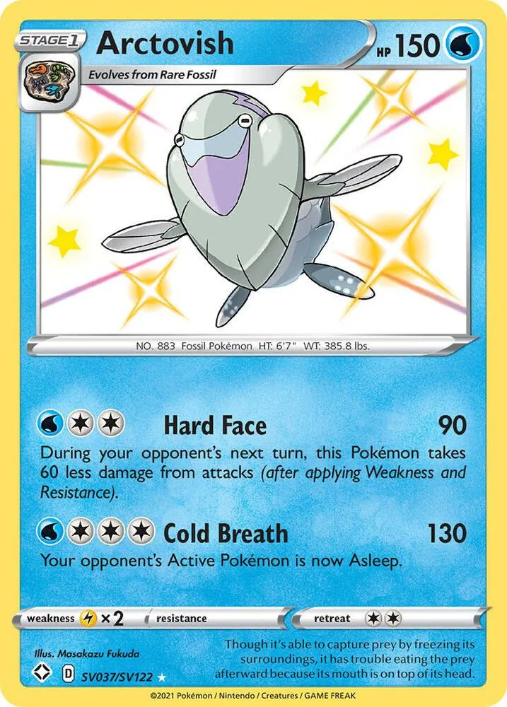 Arctovish card front