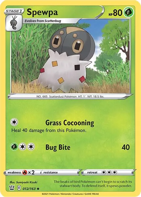 Spewpa card front