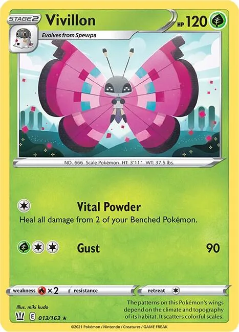Vivillon card front
