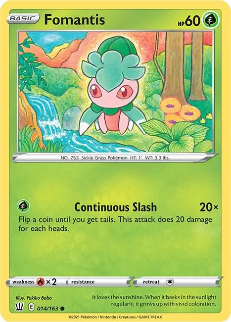 Fomantis card front