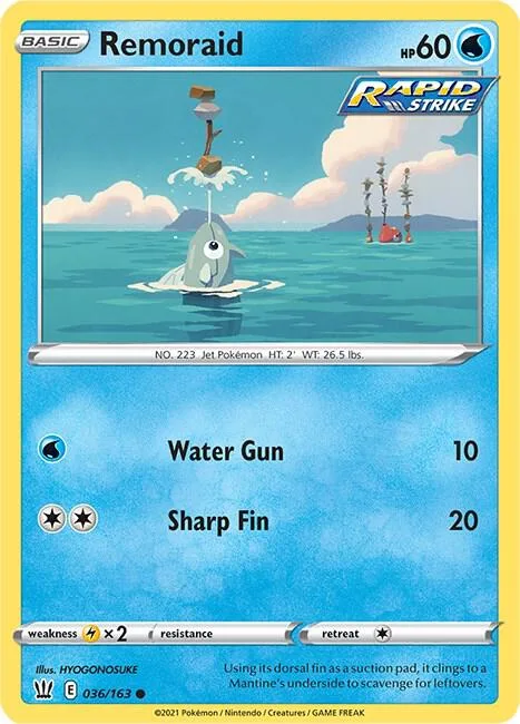 Remoraid card front