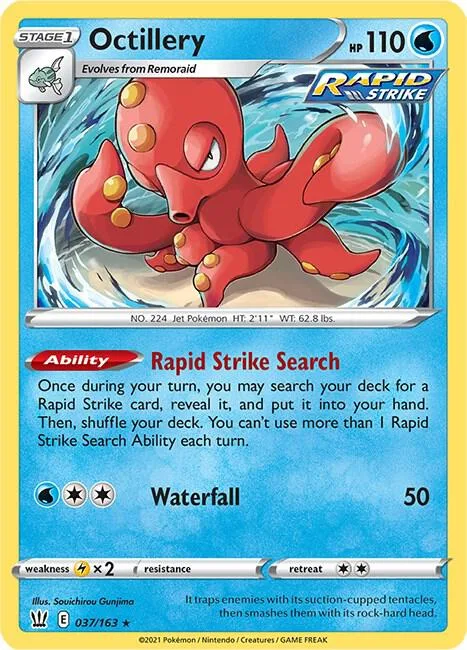 Octillery card front