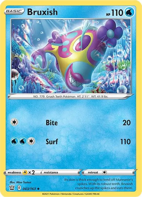 Bruxish card front