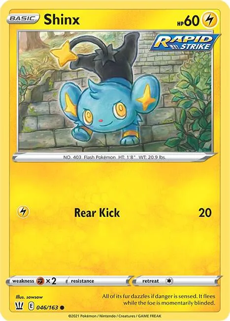 Shinx card front