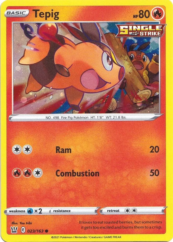Tepig (Cosmos Holo) thumbnail