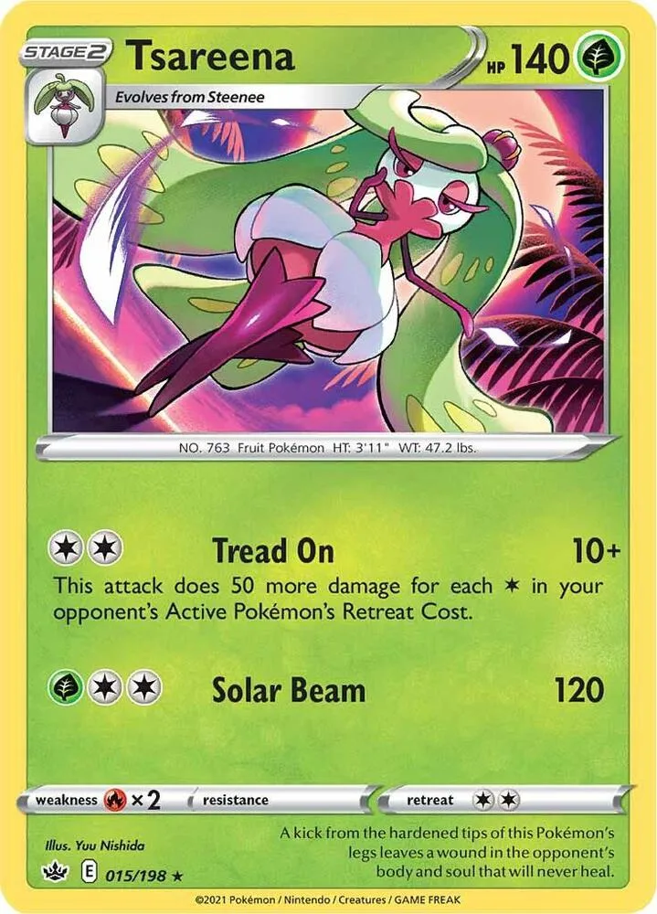 Tsareena card front