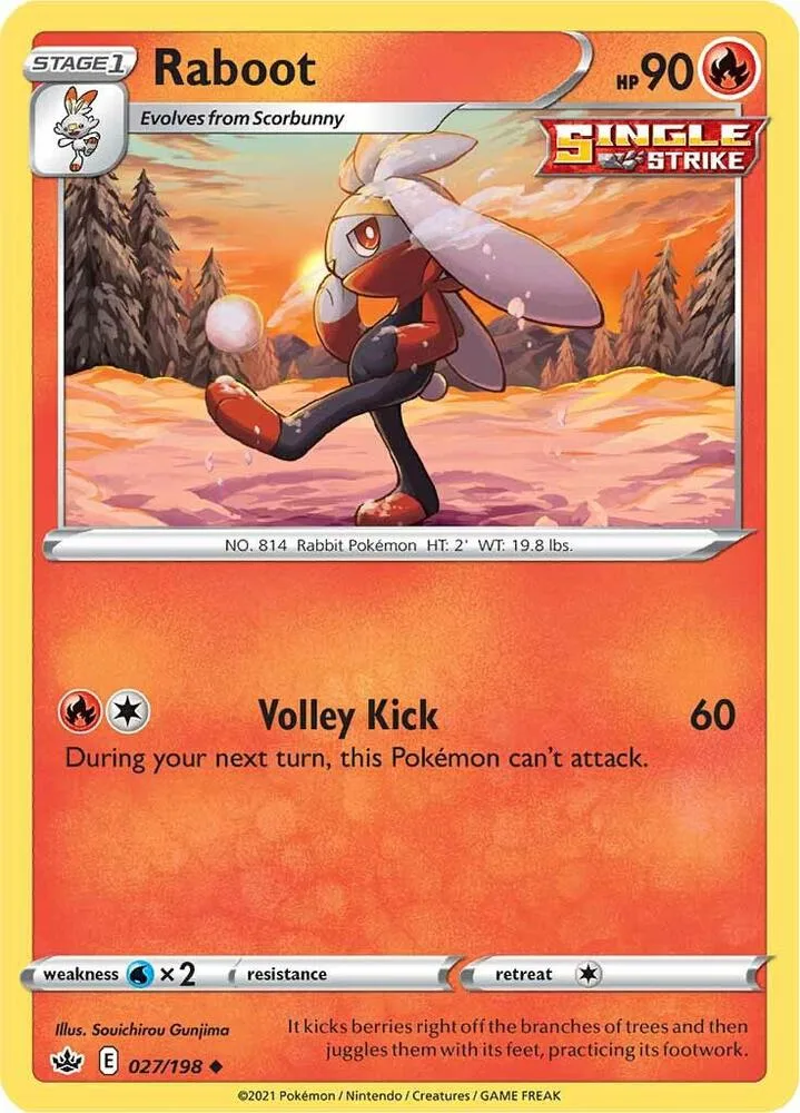 Raboot card front