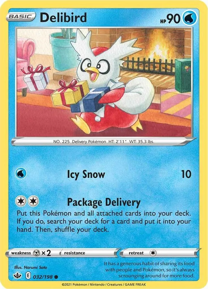 Delibird card front