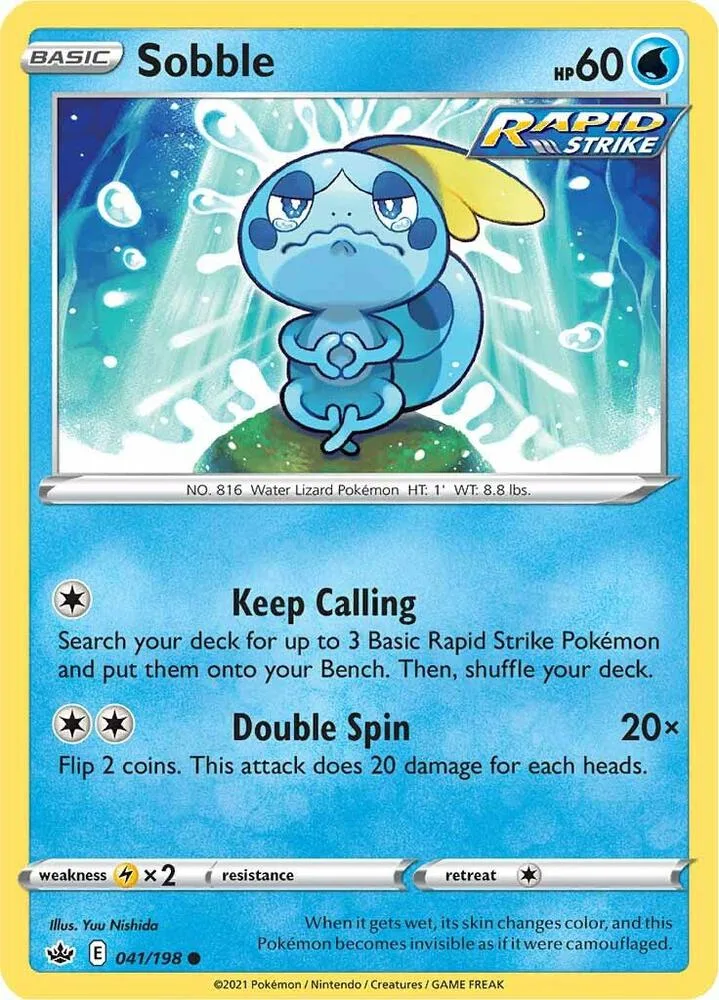Sobble card front