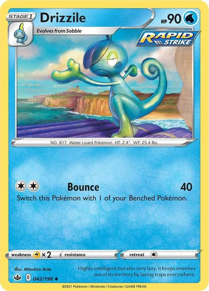 Drizzile card front