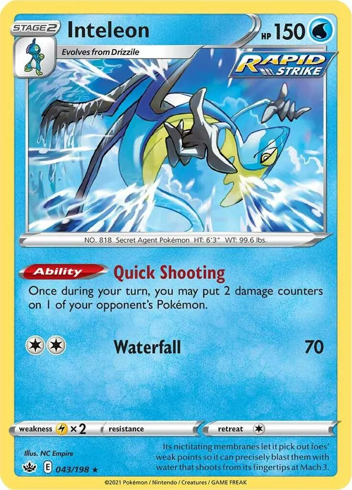 Inteleon card front