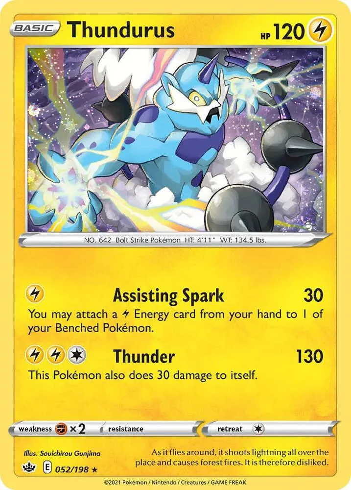 Thundurus (Cosmos Holo) thumbnail