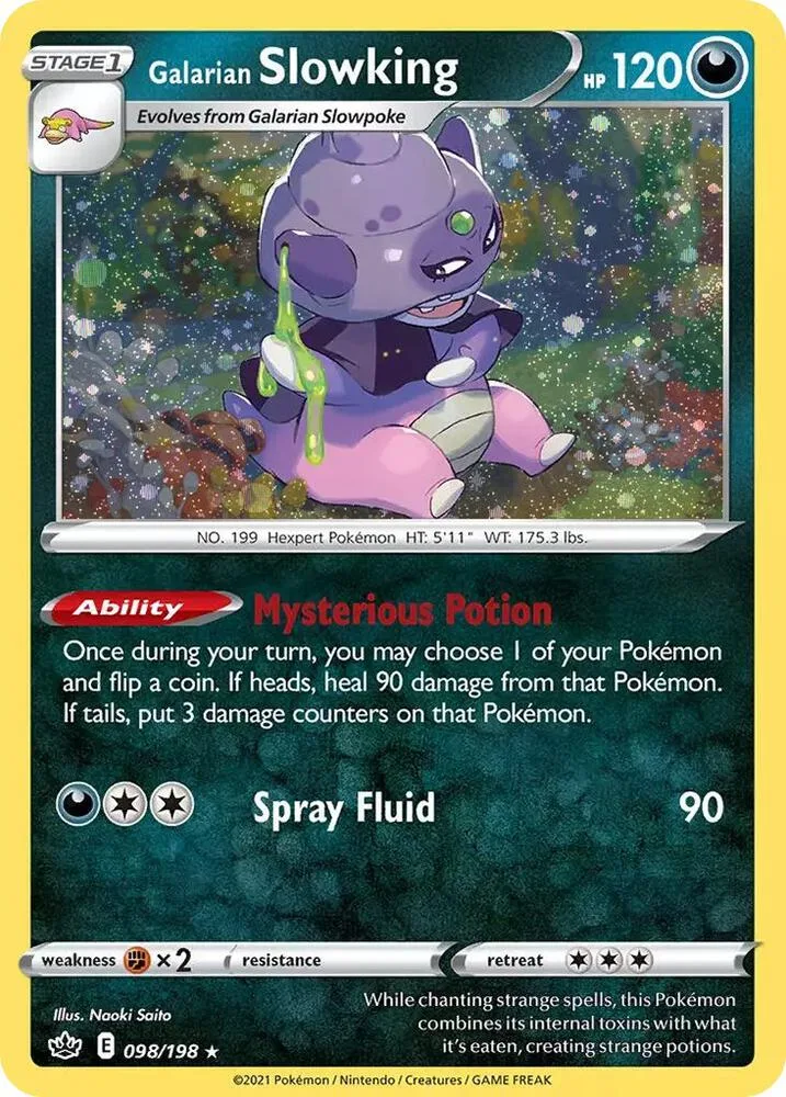 Galarian Slowking (Cosmos Holo) thumbnail