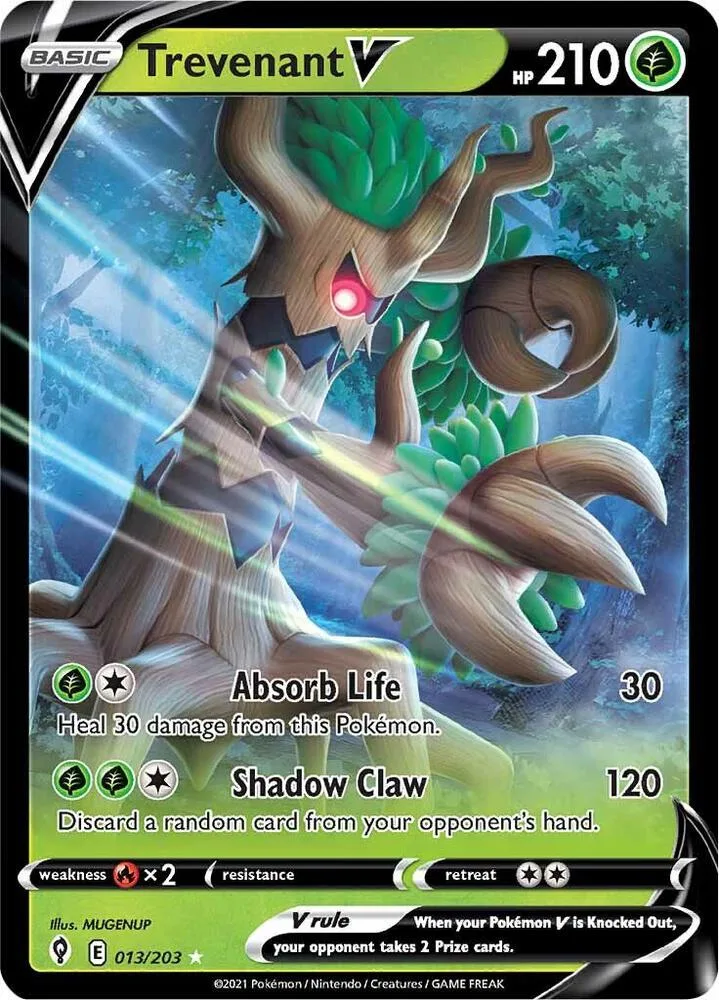 Trevenant V card front