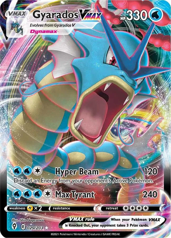 Gyarados VMAX card front