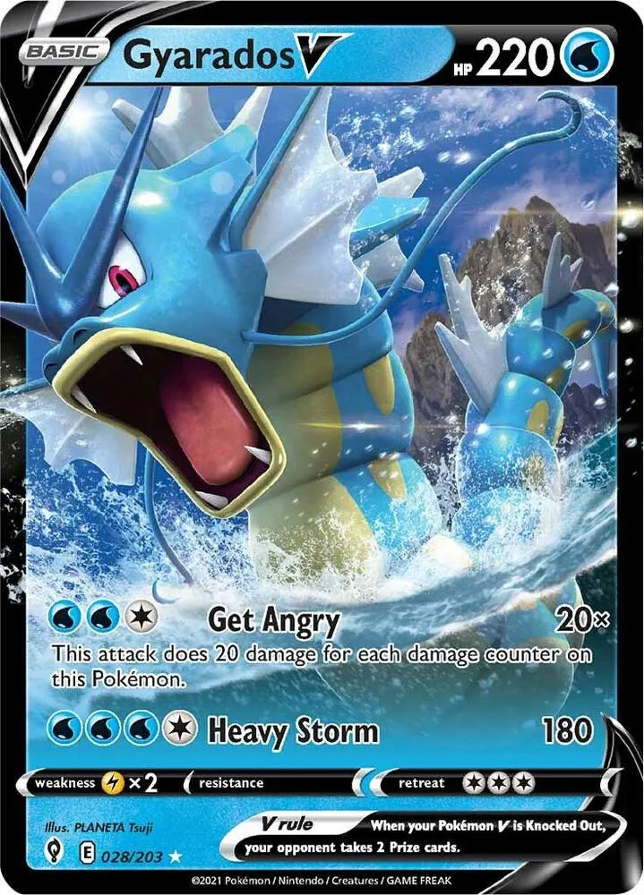 Gyarados V card front