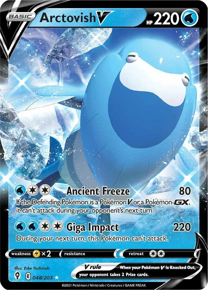 Arctovish V card front