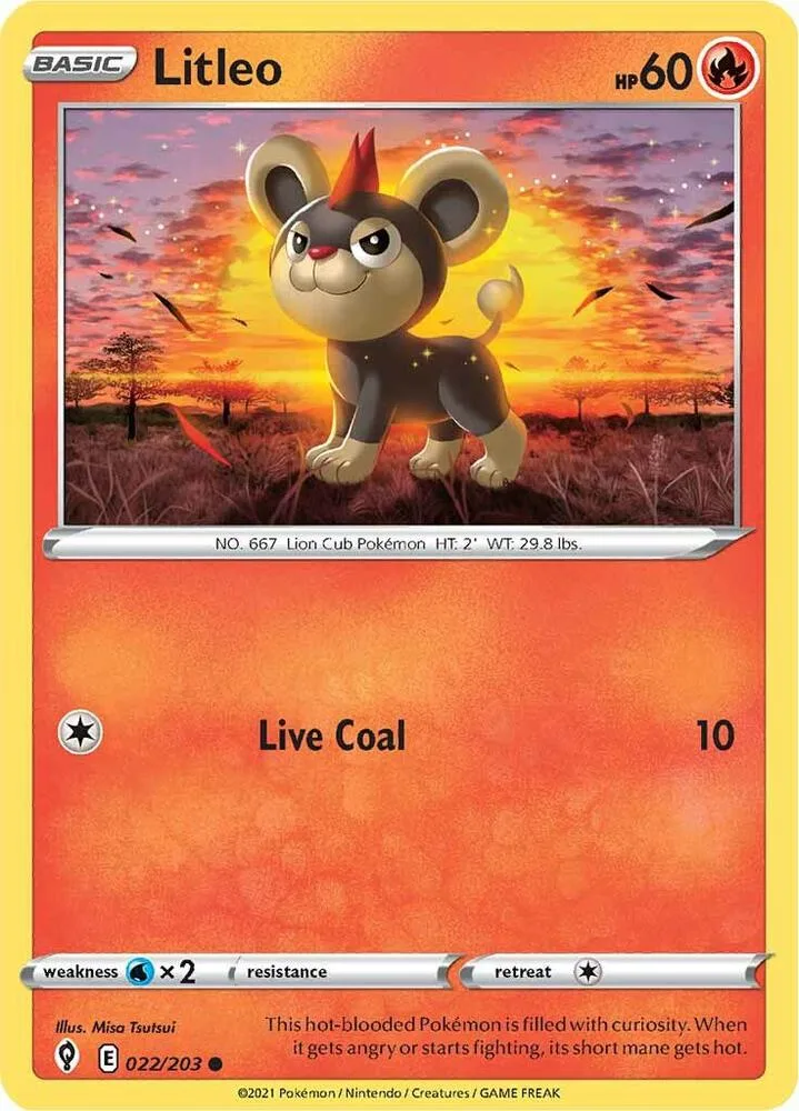 Litleo card front
