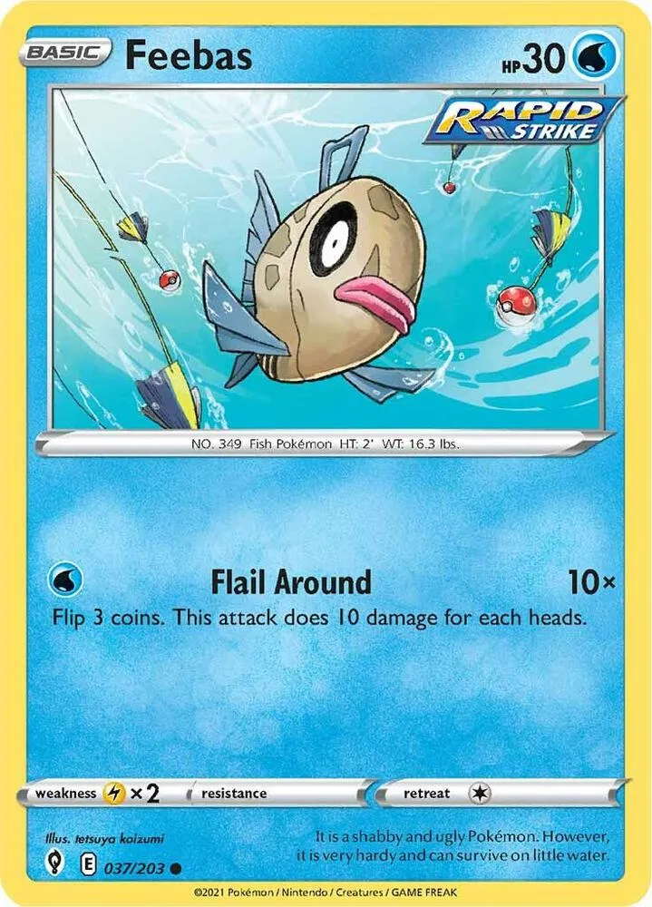 Feebas card front