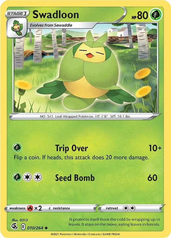 Swadloon card front