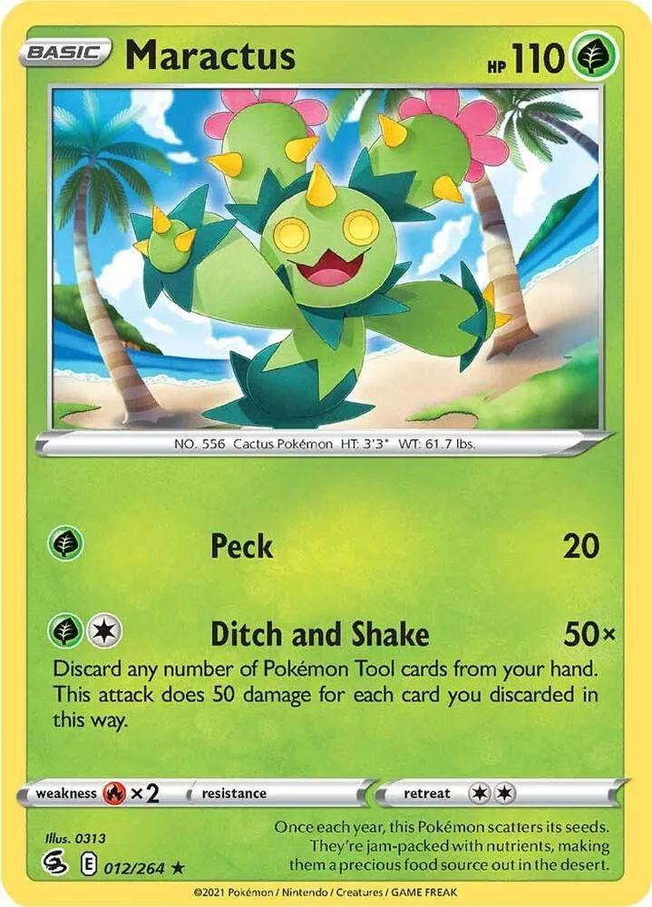 Maractus card front