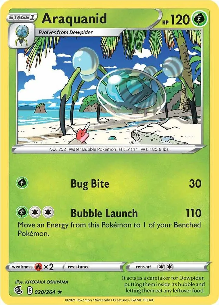 Araquanid card front