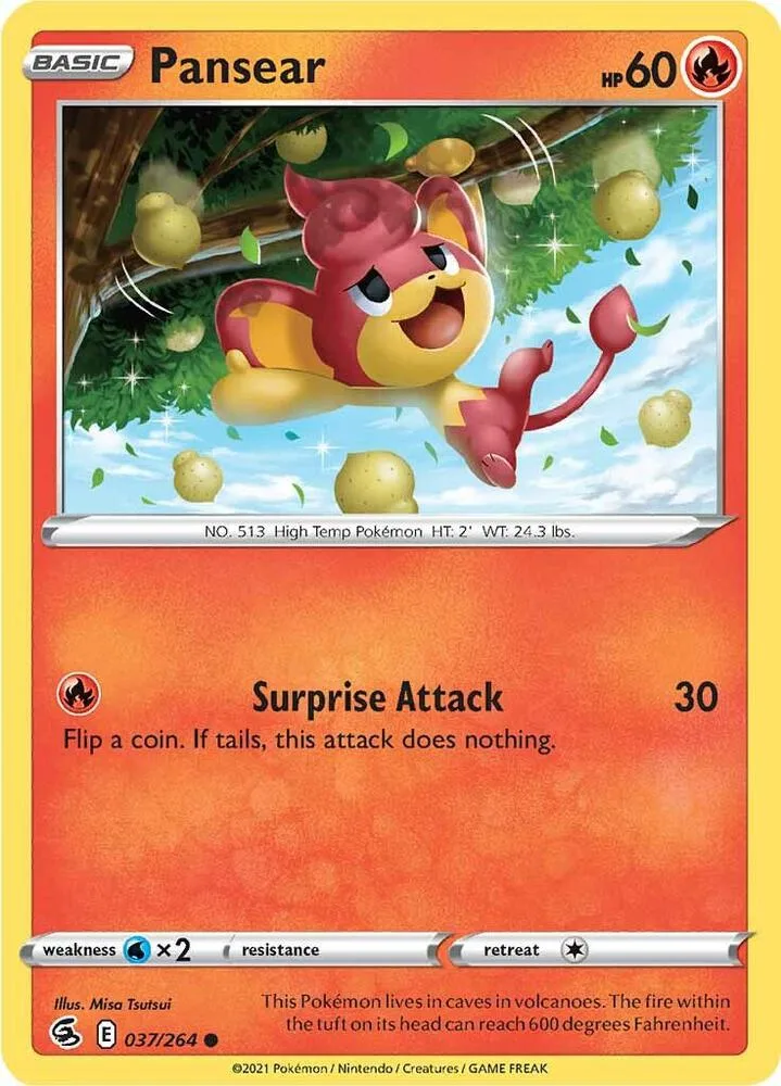 Pansear card front