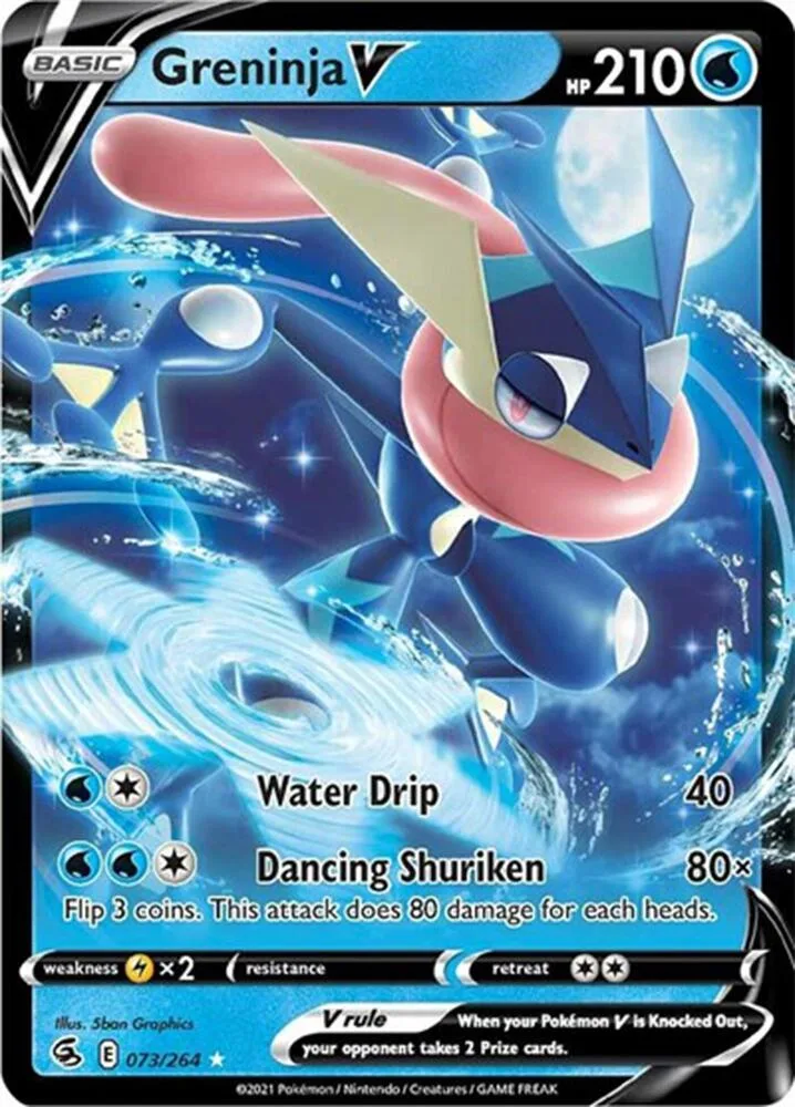 Greninja V (Non-Holo) thumbnail