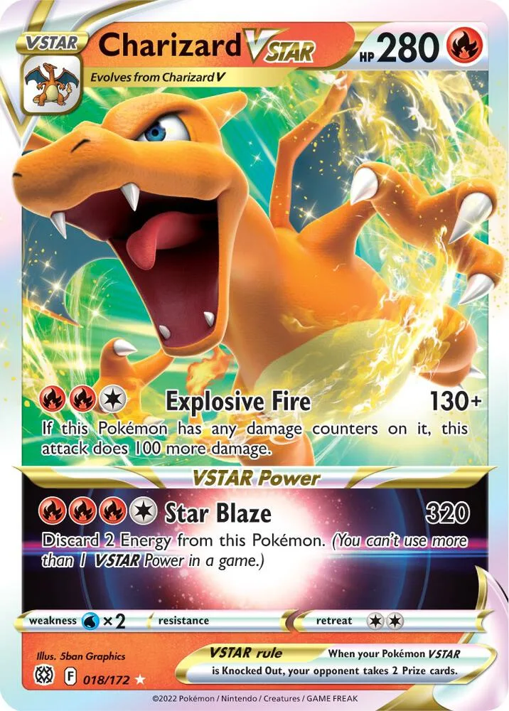 Charizard VSTAR card front