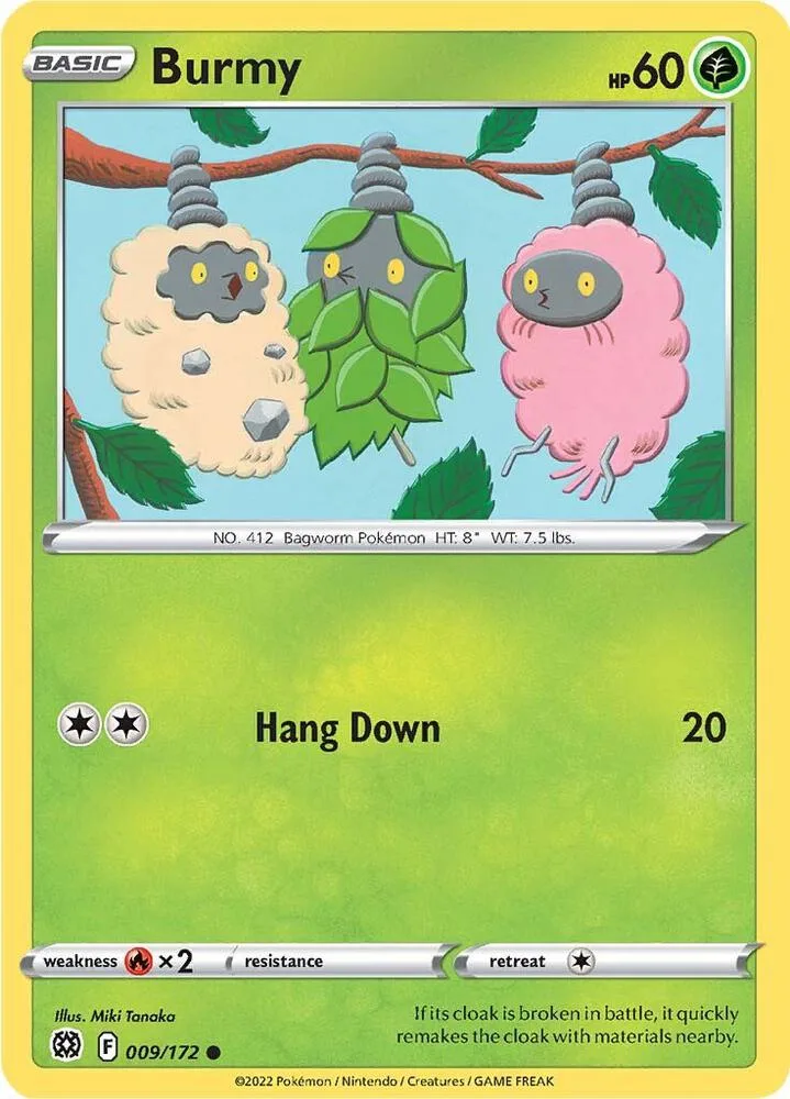 Burmy card front