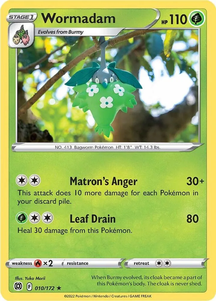 Wormadam card front