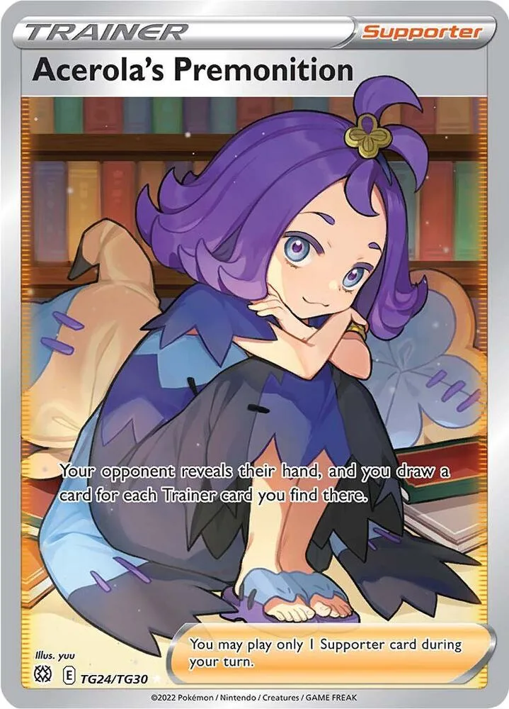 Acerola's Premonition card front