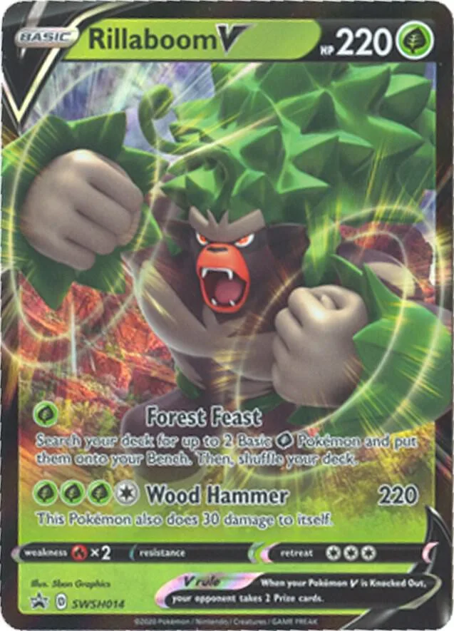 Rillaboom V card front
