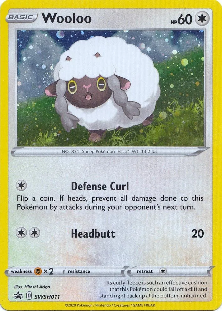 Wooloo card front