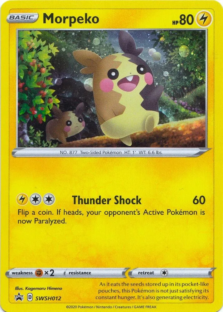 Morpeko card front