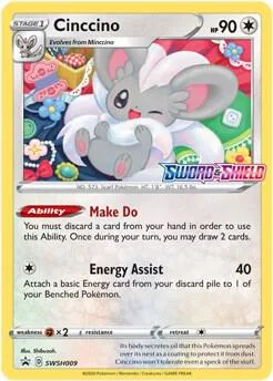 Cinccino (Prerelease) card front