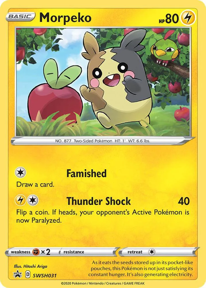 Morpeko card front