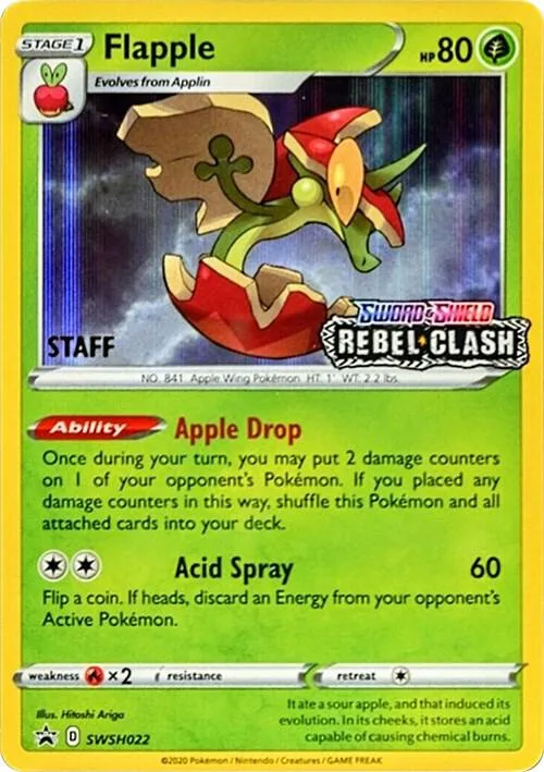 Flapple (Prerelease) [Staff] card front