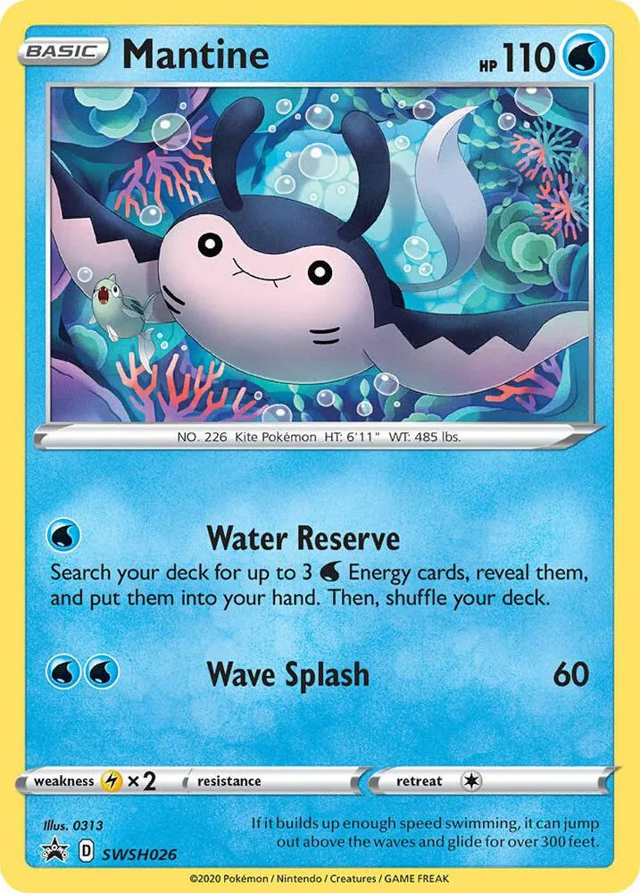 Mantine card front