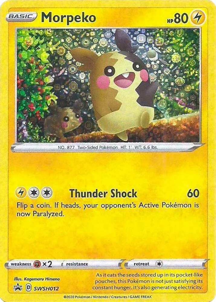 Morpeko (General Mills Promo) card front