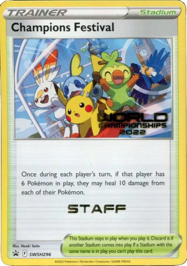 Champions Festival (World Championships 2022) [Staff] Normal card