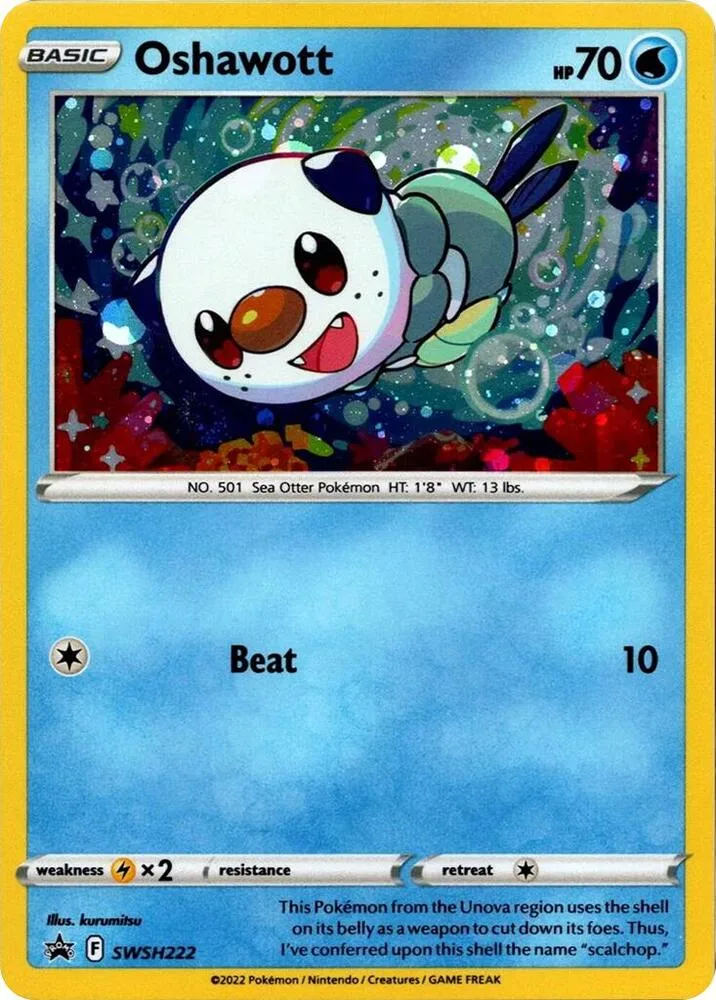Oshawott (Cosmos Holo) thumbnail